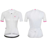 Jersey Ciclismo M/C Mujer GW Sides Blanco